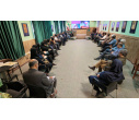 نشست رئیس دانشگاه با مدیران گروه های آموزشی
