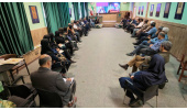 نشست رئیس و معاون آموزشی دانشگاه با مدیران گروه های آموزشی